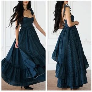 Selkie Farmhouse Tartan Legs for Days Dress 4x